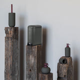 MINI-WALTHER pedal bin in 5l., dark olive, Mette Ditmer