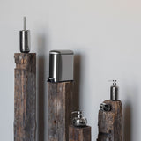 LOTUS dispenser in chrome, tall, Mette Ditmer