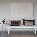 LOUNGE cushion incl. inner cushion in chocolate, Mette Ditmer