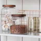 LUNA jar in transparent, small, Mette Ditmer