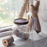 LUNA jar in transparent, small, Mette Ditmer