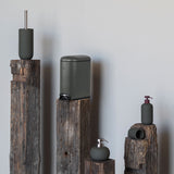 LOTUS PLAY dispenser in dark olive, tall (2 pumps), Mette Ditmer