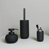 LOTUS low dispenser in black, Mette Ditmer