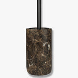 MARBLE toilet brush holder in brown, Mette Ditmer