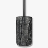 MARBLE toilet brush holder in black / grey, Mette Ditmer