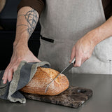 MARBLE serving board in brown, large, Mette Ditmer