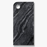MARBLE serving board in black / grey, large, Mette Ditmer