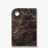 MARBLE serving board in brown, medium, Mette Ditmer