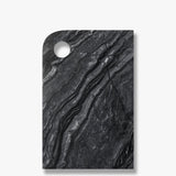 MARBLE serving board in black / grey, medium, Mette Ditmer
