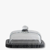 MARBLE butter box in black / grey, Mette Ditmer