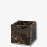 MARBLE cube in brown, Mette Ditmer