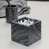 MARBLE cube in black / grey, Mette Ditmer