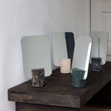 MARBLE mirror in black / grey, Mette Ditmer