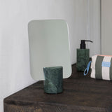 MARBLE mirror in dark forest, Mette Ditmer