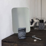 MARBLE mirror in black / grey, Mette Ditmer
