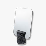 MARBLE mirror in black / grey, Mette Ditmer