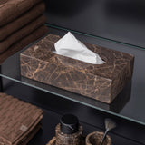 MARBLE tissue cover in brown, Mette Ditmer