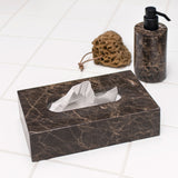 MARBLE tissue cover in brown, Mette Ditmer