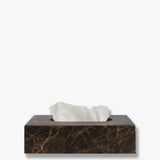 MARBLE tissue cover in brown, Mette Ditmer