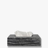MARBLE tissue cover in black / grey, Mette Ditmer