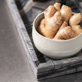 MARBLE deco tray in black / grey, Mette Ditmer