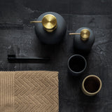 LOTUS toothbrush holder in anthracite, Mette Ditmer