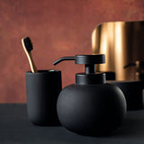 LOTUS low dispenser in black, Mette Ditmer