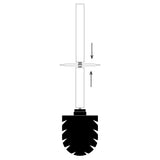 LOTUS toilet brush holder in white, Mette Ditmer