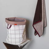 SOFT towel in brown / sand, Mette Ditmer