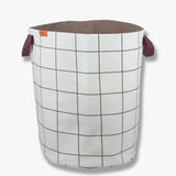 MESH laundry bag in brown / off-white, Mette Ditmer