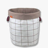 MESH laundry bag in brown / off-white, Mette Ditmer