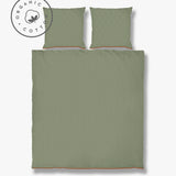 MINI bed set in pine green / tan, Mette Ditmer