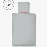 MINI bed set in light blue / tan, Mette Ditmer