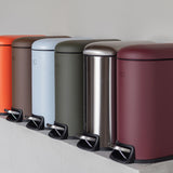 MINI-WALTHER pedal bin in steel, Mette Ditmer