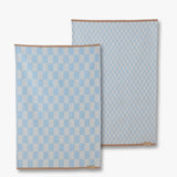 MINI-MAX tea towel in light blue, 2-pack, Mette Ditmer