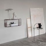 MOVES side table in chrome, Mette Ditmer