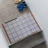 NETWORK all-round mat in sand, small, Mette Ditmer