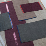 NOTES runner in dark olive, small, Mette Ditmer