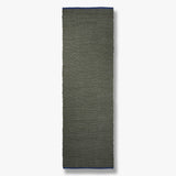 NOTES runner in dark olive, large, Mette Ditmer