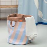 NOVA ARTE laundry bag in light blue / powder rose, Mette Ditmer