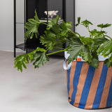NOVA ARTE laundry bag in cobalt / blush, Mette Ditmer
