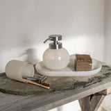 OPAL toothbrush holder in linen, Mette Ditmer