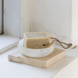 OPAL soap dish in linen, Mette Ditmer