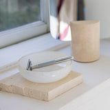 OPAL soap dish in linen, Mette Ditmer
