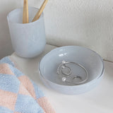 OPAL toothbrush holder in light blue, Mette Ditmer