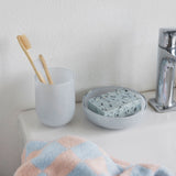 OPAL soap dish in light blue, Mette Ditmer