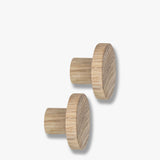 POINT hook in natural, short, 2-pack, Mette Ditmer