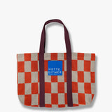 RETRO beach bag in dark orange, Mette Ditmer