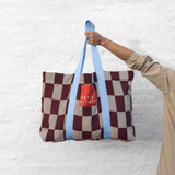 RETRO beach bag in wine, Mette Ditmer