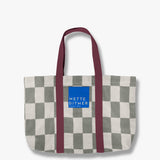 RETRO beach bag in sage green, Mette Ditmer